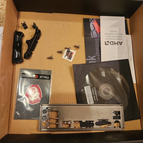 MSI A320M-A Pro Max DDR4 AMD AM4 Motherboard & Athlon X4 CPU & Corsair 16GB RAM - Picture 6 of 16